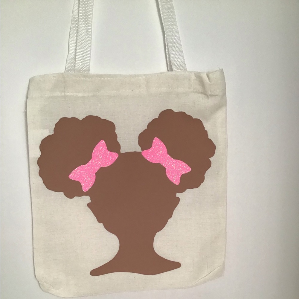 2 small canvas bags